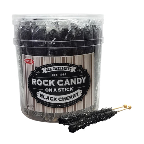Black Cherry Flavored Rock Candy Crystal Sticks Tub Of 36 All City black-cherry-flavored-rock-candy-crystal-sticks-tub-of-36-all-city