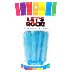 All City Candy Let's Rock! Blue Raspberry Crush Straws Rock Candy Hilco For fresh candy and great service, visit www.allcitycandy.com