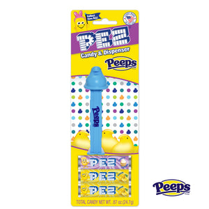 All City Candy PEZ - Peeps Blister Pack Blue PEZ Candy For fresh candy and great service, visit www.allcitycandy.com