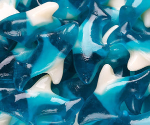 All City Candy Albanese Blue Gummi Sharks Bulk Bags Bulk Unwrapped Albanese Confectionery For fresh candy and great service, visit www.allcitycandy.com