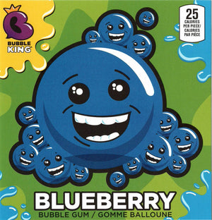 All City Candy Bubble King 1" Blueberry Gumballs  SweetWorks For fresh candy and great service, visit www.allcitycandy.com
