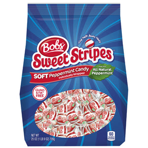 Bob's Sweet Stripes Soft Peppermint Candy - Bags