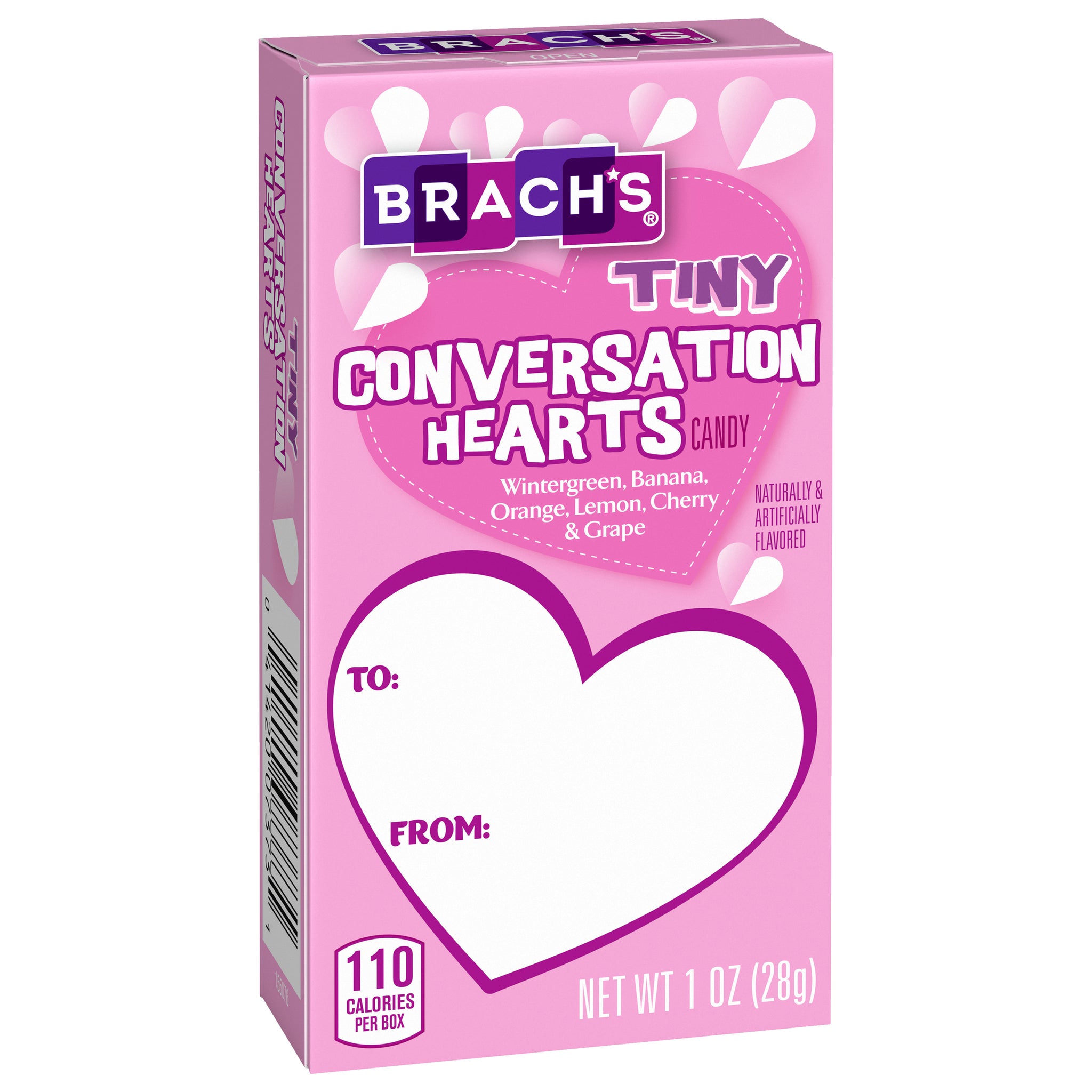 Tiny conversation hearts - Brach's - 1 oz