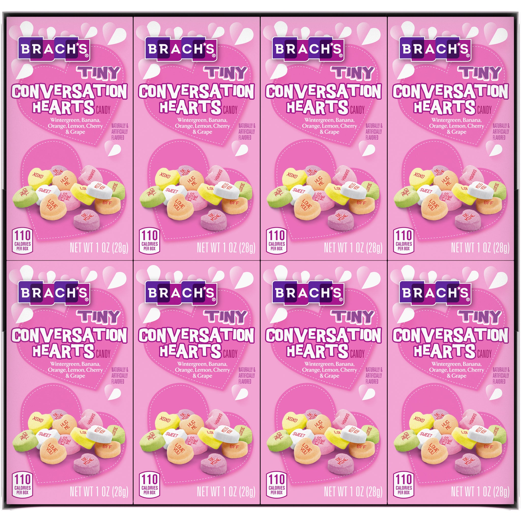 Brach's Candy, Conversation Hearts, Large - 10 oz, Conversation Hearts 