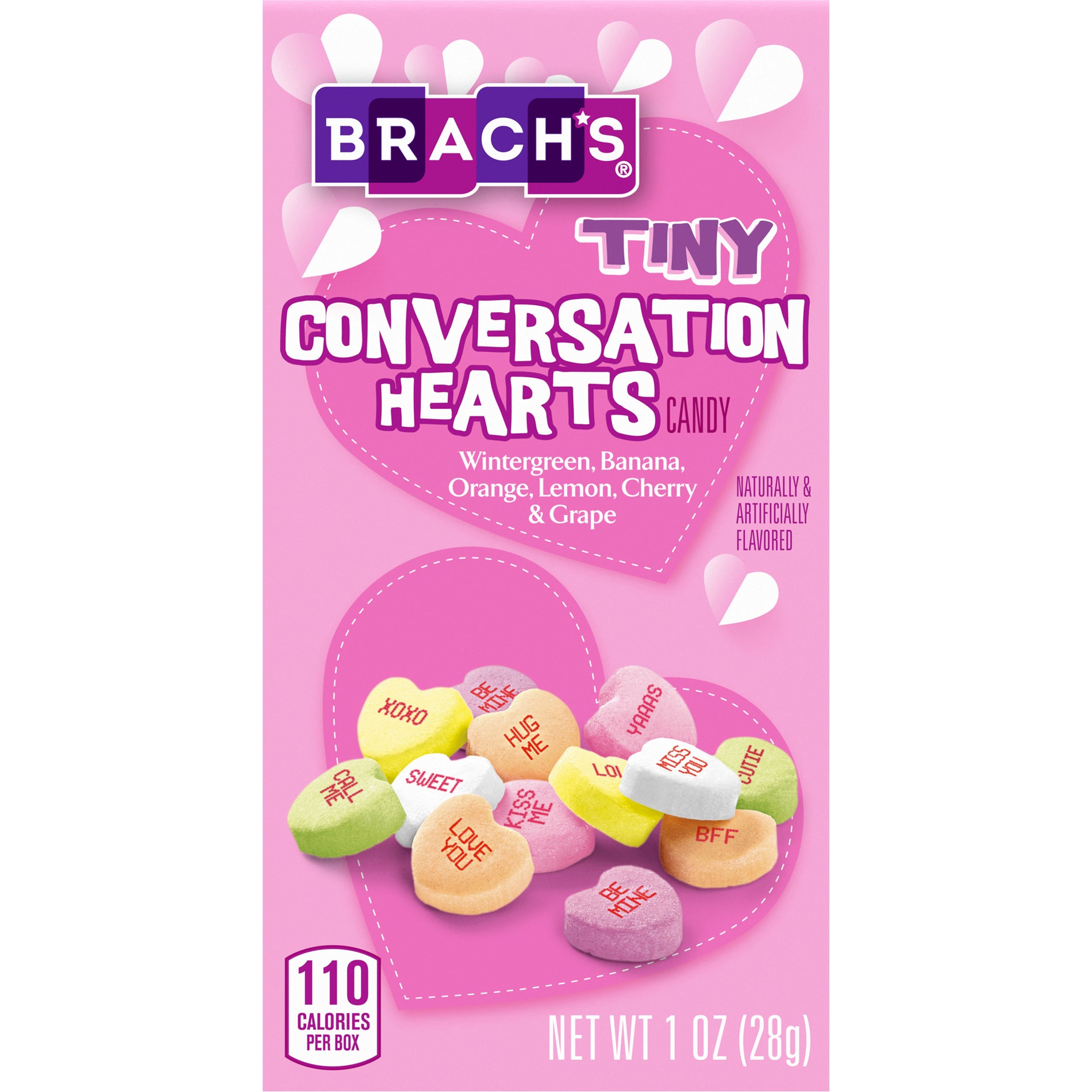 Brach's Tiny Conversation Hearts 1 Oz. Box - All City Candy