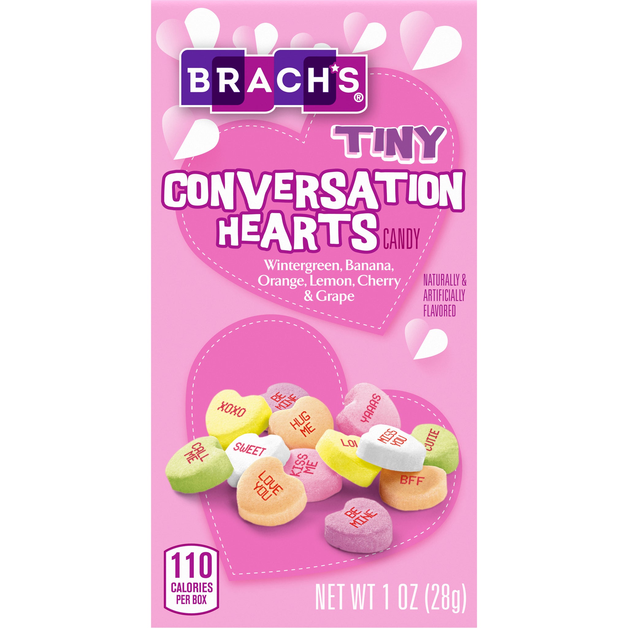 Brachs<sup>®</sup> Candy Tiny Conversation Hearts Valentine Exchanges Value  Pack - 8 Pc.