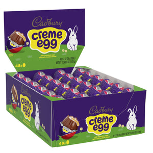 All City Candy Cadbury Creme Egg 1.2 oz. Easter Hershey's Case of 48 For fresh candy and great service, visit www.allcitycandy.com