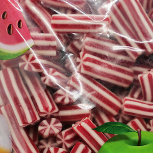 All City Candy Mini Licorice Christmas Candy Cane Gummi Candy - 4.4 lb Bag Vidal For fresh candy and great service, visit www.allcitycandy.com