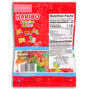 All City Candy Haribo Alphabet Letters Gummi Candy - 5-oz. Peg Bag Gummi Haribo Candy For fresh candy and great service, visit www.allcitycandy.com