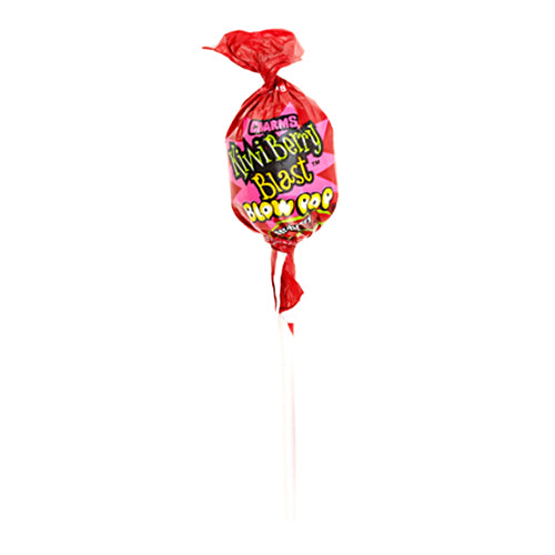 Charms Kiwi Berry Blast Blow Pop Lollipops - All City Candy