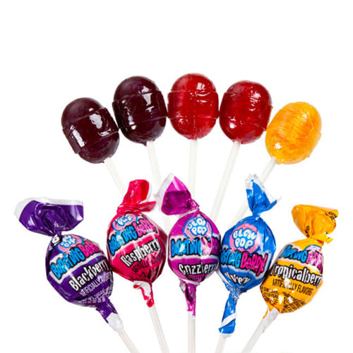 All City Candy Charms Bursting Berry Blow Pops - Case of 48 Lollipops & Suckers Charms Candy (Tootsie) For fresh candy and great service, visit www.allcitycandy.com