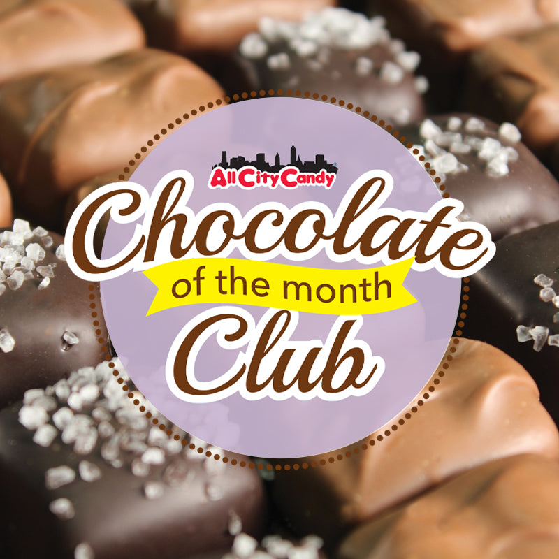 For fresh candy and great service, visit www.allcitycandy.com - Chocolate of the Month Club - 3 Month Subscription