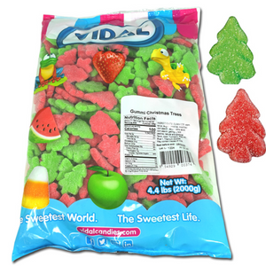 All City Candy Christmas Trees Gummi Candy - 4.4 LB Bulk Bag Vidal For fresh candy and great service, visit www.allcitycandy.com