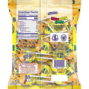 All City Candy Colombina Bon Bon Bum Passion Fruit 24 count Pops 14.4 oz. Bag Lollipops & Suckers Colombina For fresh candy and great service, visit www.allcitycandy.com