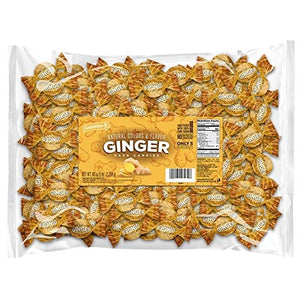 All City Candy Colombina Ginger Hard Candy - 5 LB Bulk Bag Bag Colombina For fresh candy and great service, visit www.allcitycandy.com