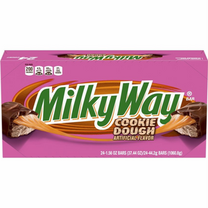 All City Candy Milky Way Cookie Dough Bar 1.56 oz. - Case of 24 Candy Bars Mars Chocolate For fresh candy and great service, visit www.allcitycandy.com