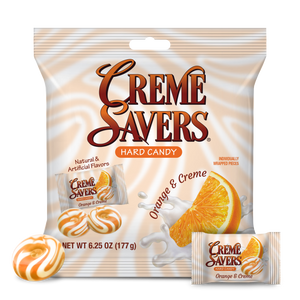 All City Candy Creme Savers Oranges & Creme 6.25 oz. Bag Iconic Candy For fresh candy and great service, visit www.allcitycandy.com