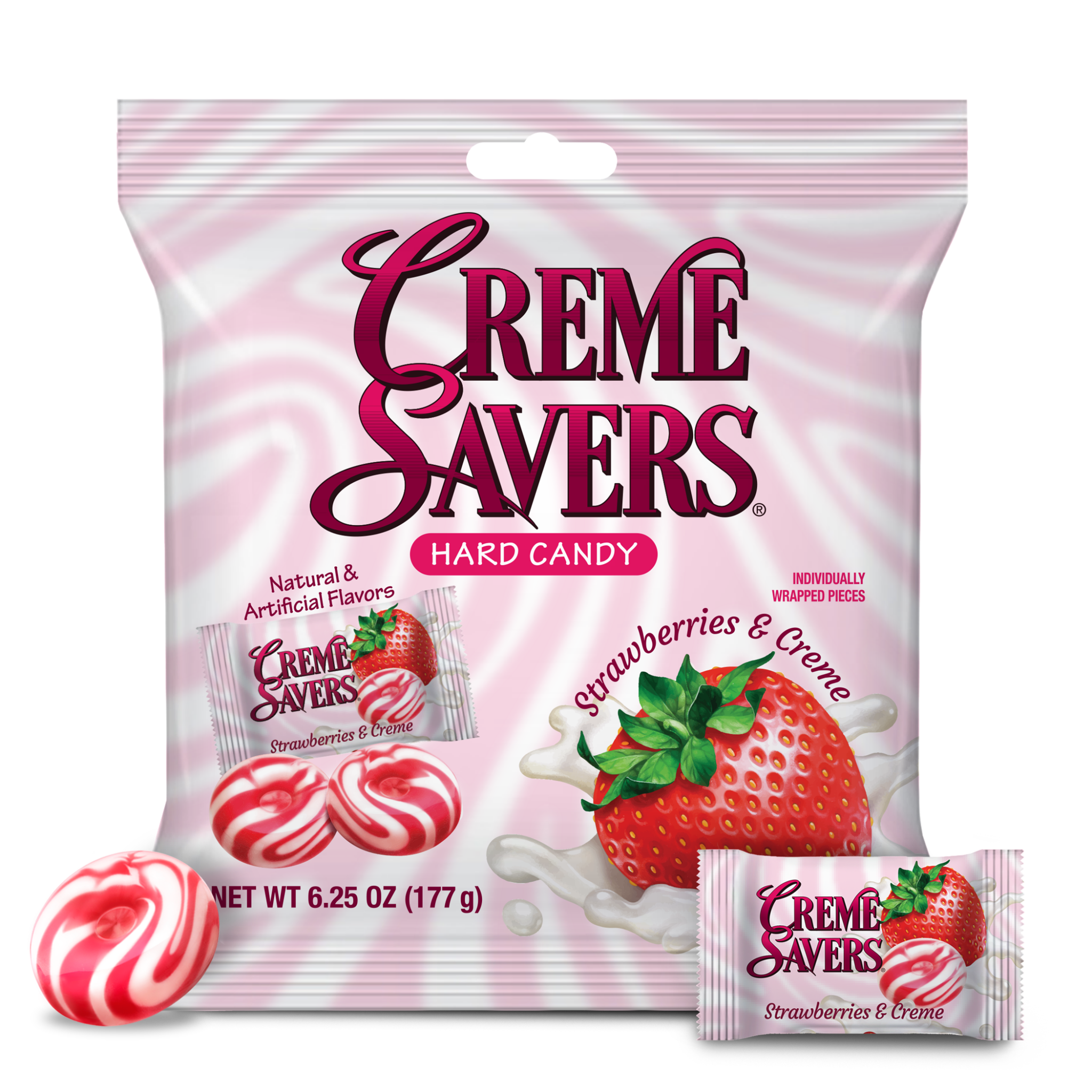 Creme Savers Strawberries & Creme Bag