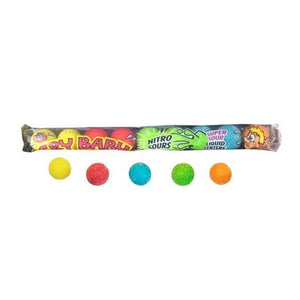 All City Candy Cry Baby Nitro Sours Extra Sour Bubble Gum - 9-Ball Tube 1 Tube Gum/Bubble Gum Concord Confections (Tootsie) For fresh candy and great service, visit www.allcitycandy.com