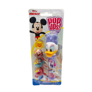 All City Candy Flix Pop ups! Disney Junior Mickey & Friends Blister Card 1.26 oz. Daisy Duck Novelty Flix Candy For fresh candy and great service, visit www.allcitycandy.com