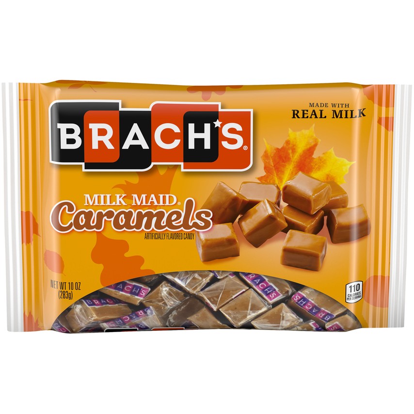 Brach's Nips Wrapped Butter Rum 3.25 oz Peg Bag - All City Candy