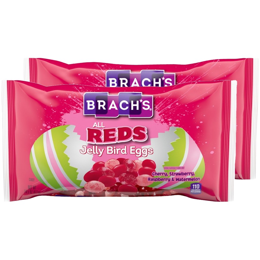 Two Bags of Brachs Jelly Bird Eggs Jelly Beans Bundle Plus