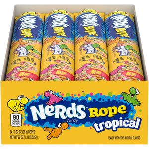All City Candy Nerds Rope Tropical Gummi Candy .92 oz. For fresh candy and great service, visit www.allcitycandy.com