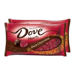 All City Candy Dove Promises Hearts Dark Chocolate - 8.87-oz. Bag Pack of 2 Mars Chocolate For fresh candy and great service, visit www.allcitycandy.com