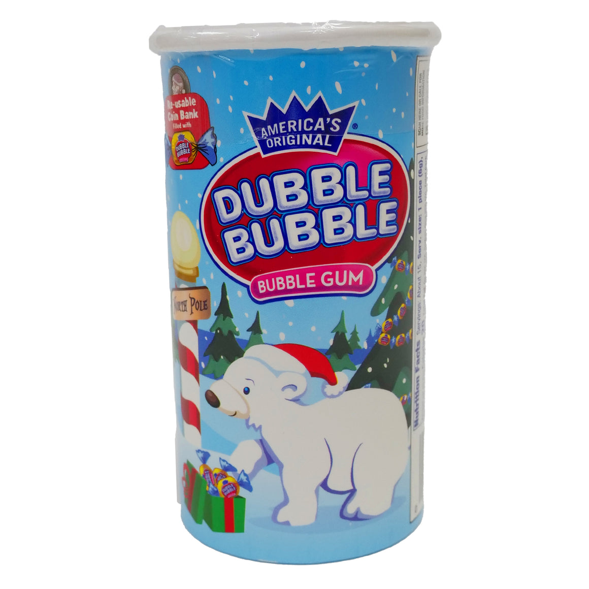 Dubble Bubble Gumball Machine Box 5.24 oz.