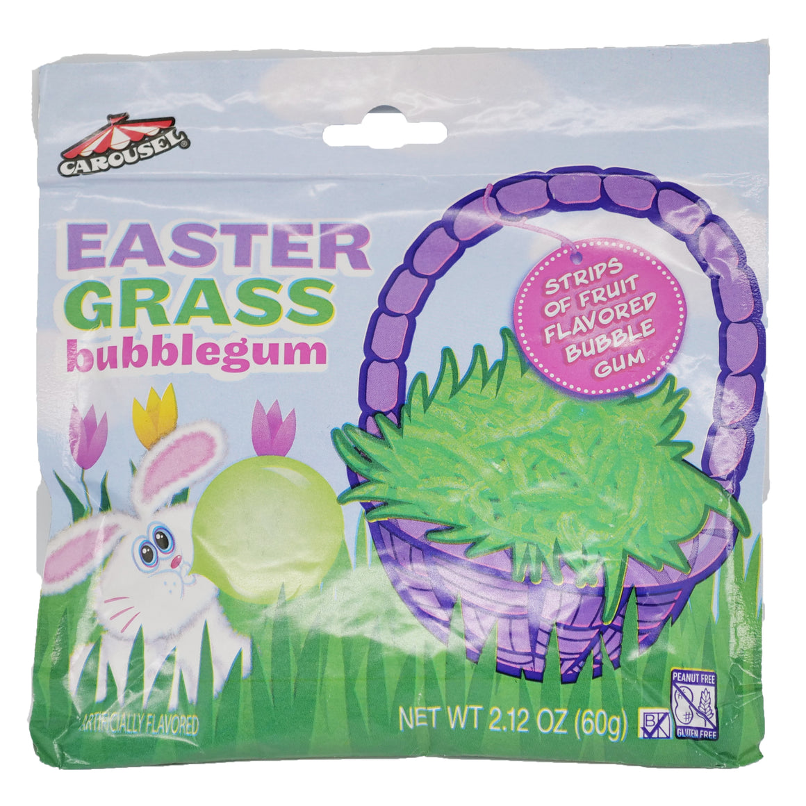 Easter Grass Bubble Gum - 2.12-oz. Pouch