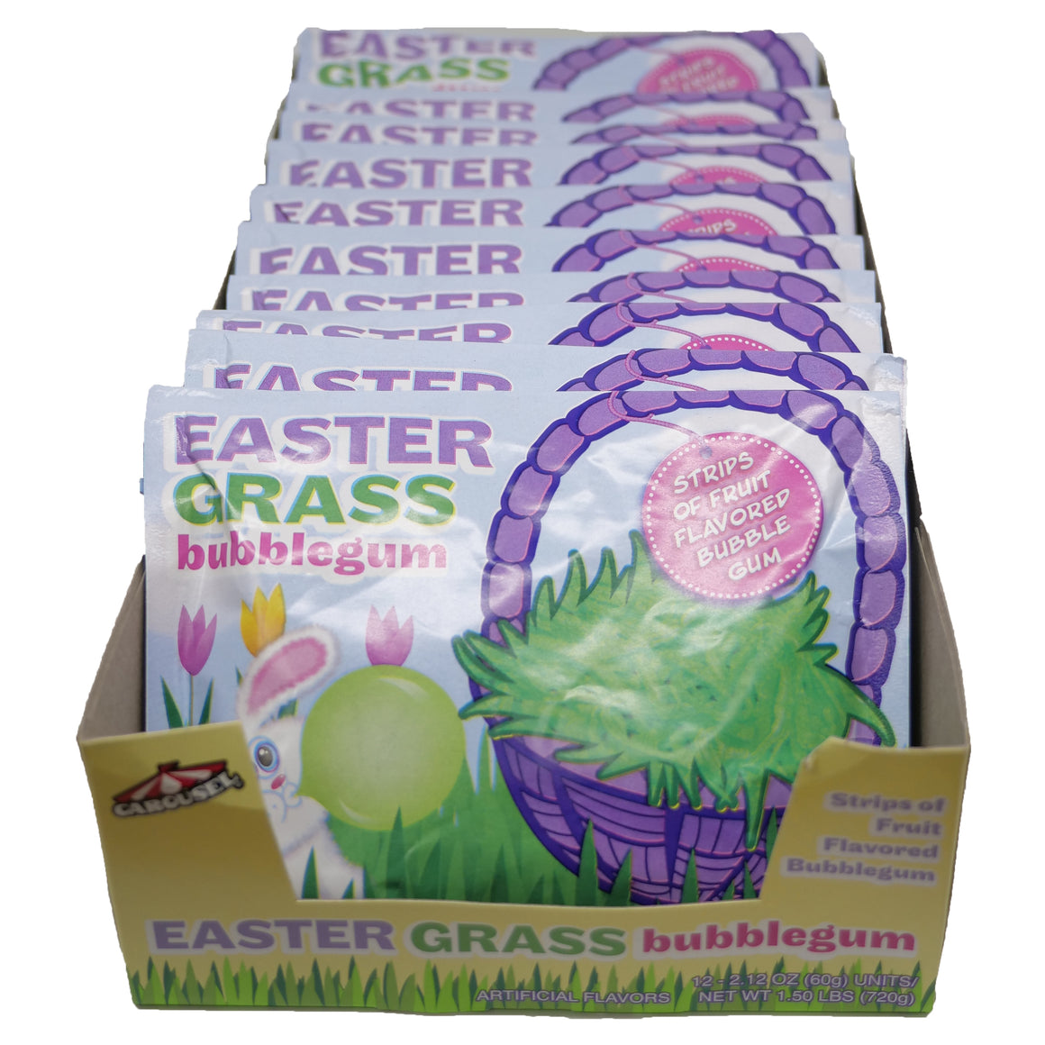 Easter Grass Bubble Gum - 2.12-oz. Pouch