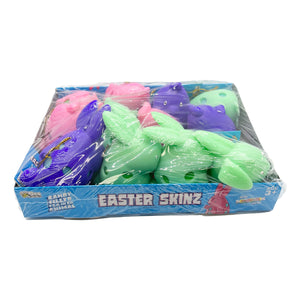 All City Candy Bee Easter Skinz with Smarties 0.3 oz. Case of 12  Bee International Candy For fresh candy and great service, visit www.allcitycandy.com