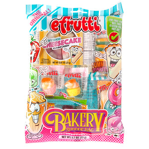 All City Candy efrutti Gummi Candy Bakery Shoppe Theme Bag 2.7 oz. efrutti For fresh candy and great service, visit www.allcitycandy.com