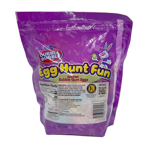 All City Candy Dubble Bubble Egg Hunt Fun 88 count 28 oz. Bag Concord Confections (Tootsie) For fresh candy and great service, visit www.allcitycandy.com