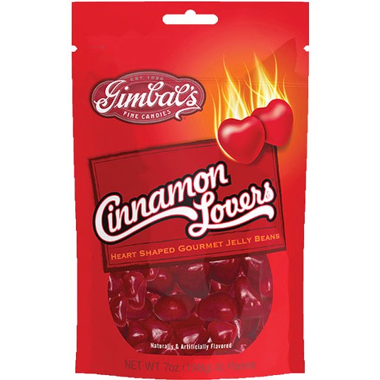 Gimbal's Cinnamon Lovers Jelly Beans 7oz. Pouch All City Candy