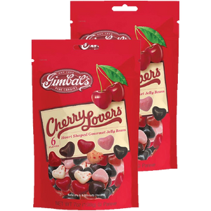 All City Candy Gimbal's Cherry Lovers Jelly Beans - 7-oz. Pouch Pack of 2 Jelly Beans Jelly Belly For fresh candy and great service, visit www.allcitycandy.com