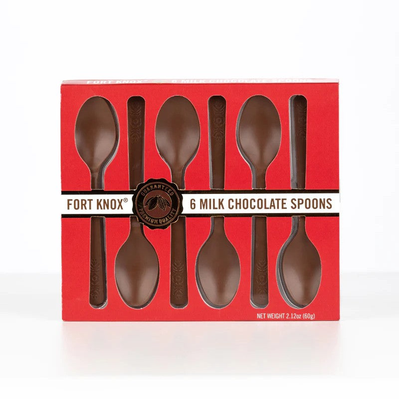 Fort Knox Milk Chocolate Spoons 2.12 oz.