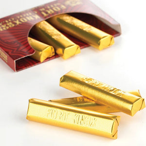 Fort Knox Gold Chocolate Bars - 40ct