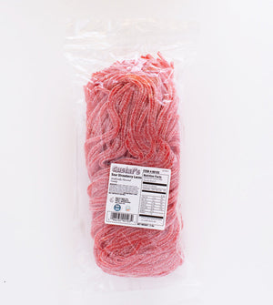 All City Candy Gustaf's Sour Strawberry Licorice Laces - 2 LB Bag Gerrit J. Verburg Candy For fresh candy and great service, visit www.allcitycandy.com