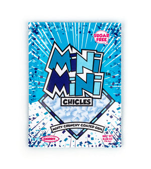 All City Candy Mini Mini Chicles Sugar Free Peppermint Gum 0.58 oz. Bag 1 Bag Gerrit J. Verburg Candy For fresh candy and great service, visit www.allcitycandy.com