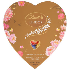 All City Candy Valentine's Lindor Assorted Truffles Heart 5.5 oz. Box Lindt For fresh candy and great service, visit www.allcitycandy.com