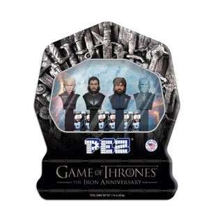 All City Candy Pez Game of Thrones Candy Dispenser Gift Tin Novelty PEZ Candy For fresh candy and great service, visit www.allcitycandy.com