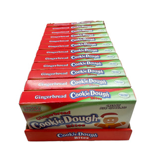All City Candy Santa's Village Christmas Gingerbread Cookie Dough Bites 3.1 oz. Case of 12 Christmas Taste of Nature Inc For fresh candy and great service, visit www.allcitycandy.com