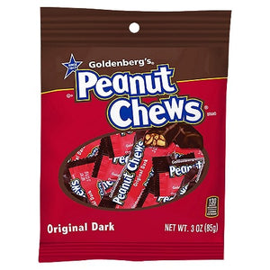Goldenberg's Peanut Chews Original Dark 3 oz. Bag