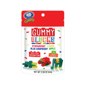 All City Candy 4D Gummy Blocks 2.26 oz Bag Gummi Hilco For fresh candy and great service, visit www.allcitycandy.com