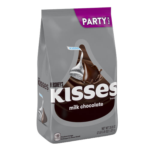 All City Candy Hershey's Kisses Milk Chocolate Party Pack - 35.8-oz. Bag Hershey's For fresh candy and great service, visit www.allcitycandy.com