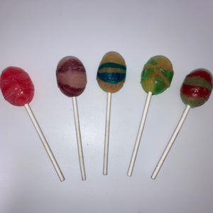 Charms Blow Pop Easter Sweet and Sour Swirls 5 Flavors