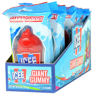 All City Candy ICEE Giant Gummy Candy 2.1 oz. Case of 12 Koko's Confectionery & Novelty For fresh candy and great service, visit www.allcitycandy.com