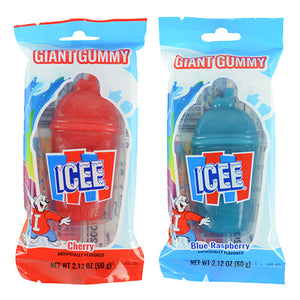 All City Candy ICEE Giant Gummy Candy 2.1 oz. 1 Piece Koko's Confectionery & Novelty For fresh candy and great service, visit www.allcitycandy.com