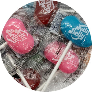 All City Candy Jelly Belly Jelly Bean Flavored Lollipops 1 Pop Adams & Brooks For fresh candy and great service, visit www.allcitycandy.com
